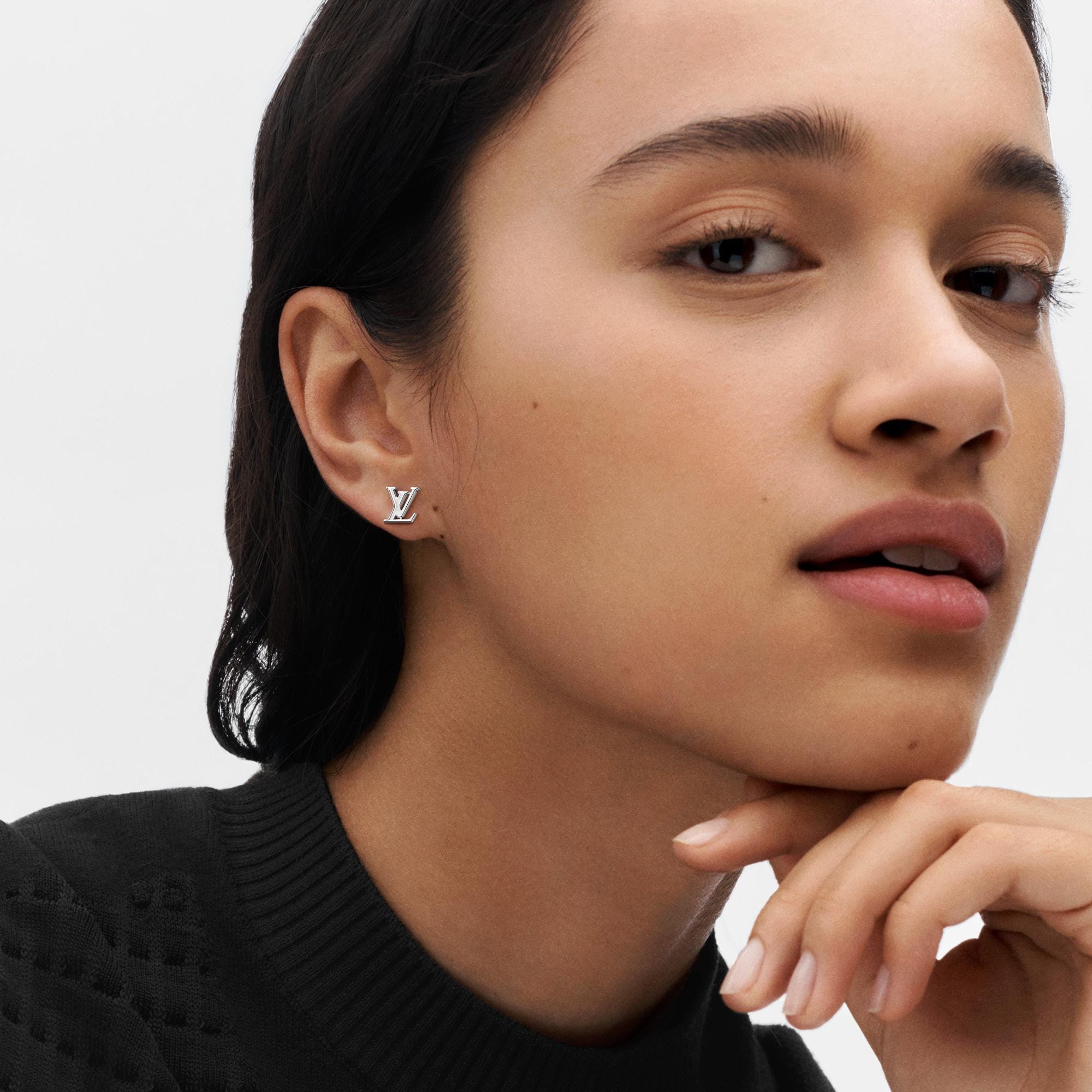 ピアス イディール ブロッサム (イエローゴールド×ホワイトゴールド